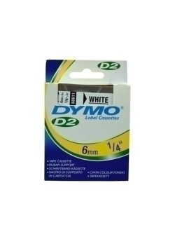 Cinta Rot.Dymo Lm D2 Fondo 10M  6 Blanco