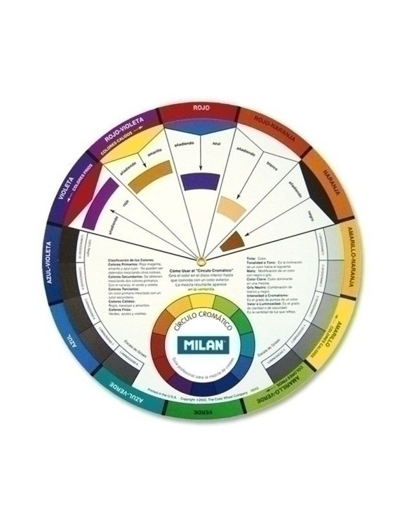 Circulo Cromatico Milan Ø 23,5Cm