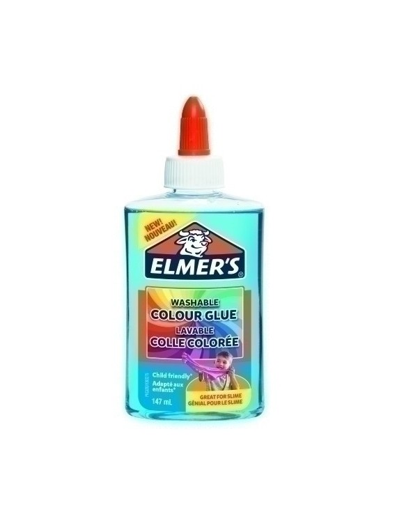 Cola Elmer´S Slime Translucido Azul