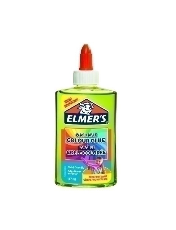 Cola Elmer´S Slime Translucido Verde