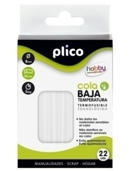 Cola Barra Plico Baja Temp. Blister 22