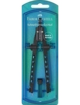 Compas Faber Castell Factory Azul Perla