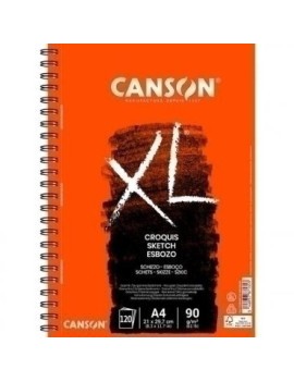 Cuad. Dibujo Canson Xl Croquis C/Esp. A4