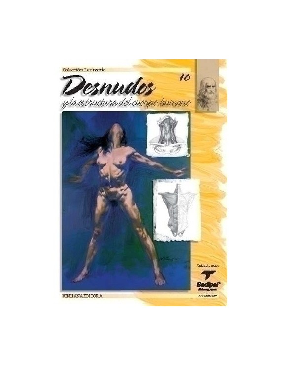 Cuaderno Leonardo 10 Desnudos