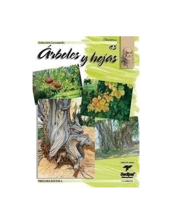 Cuaderno Leonardo 45 Arboles Y Hojas