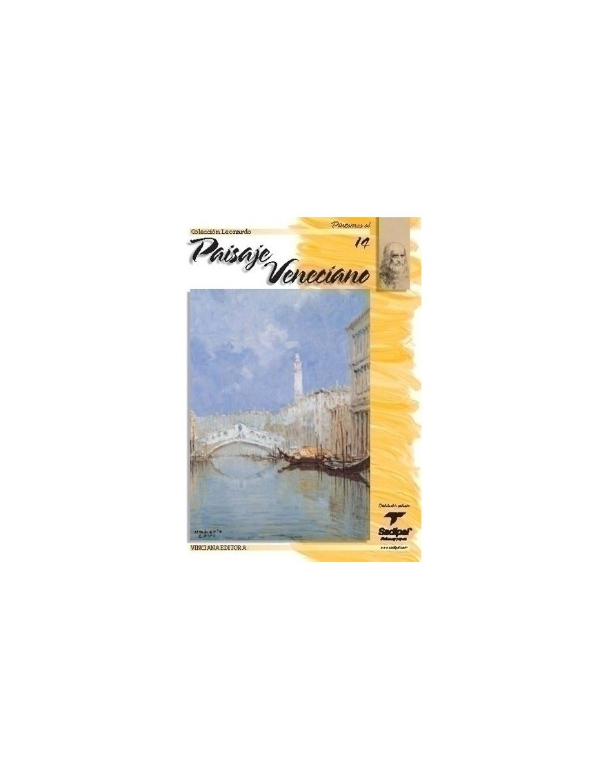 Cuaderno Leonardo Paisaje Venecia Nº14