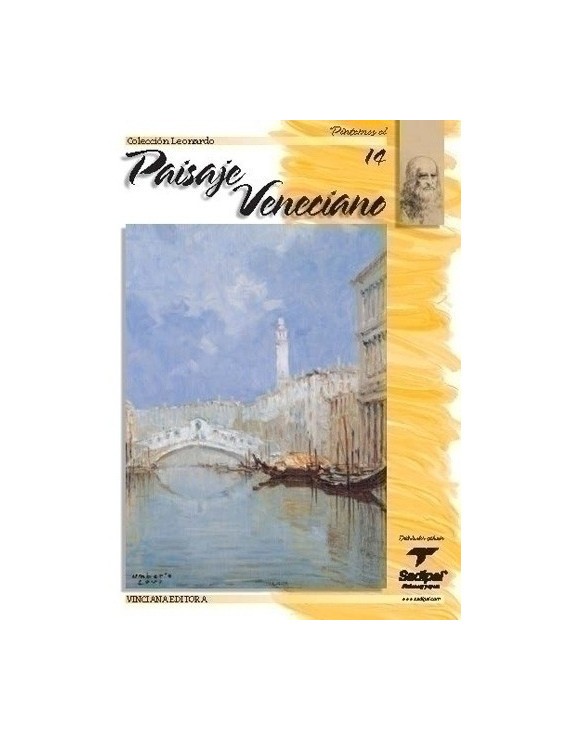 Cuaderno Leonardo Paisaje Venecia Nº14