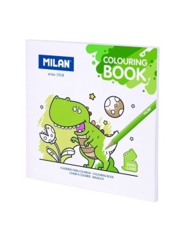 Cuad. Colorear Milan Dino Land