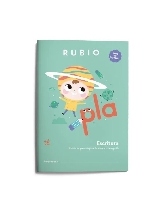 Cuaderno Rubio A4 Escritura Imprenta 6