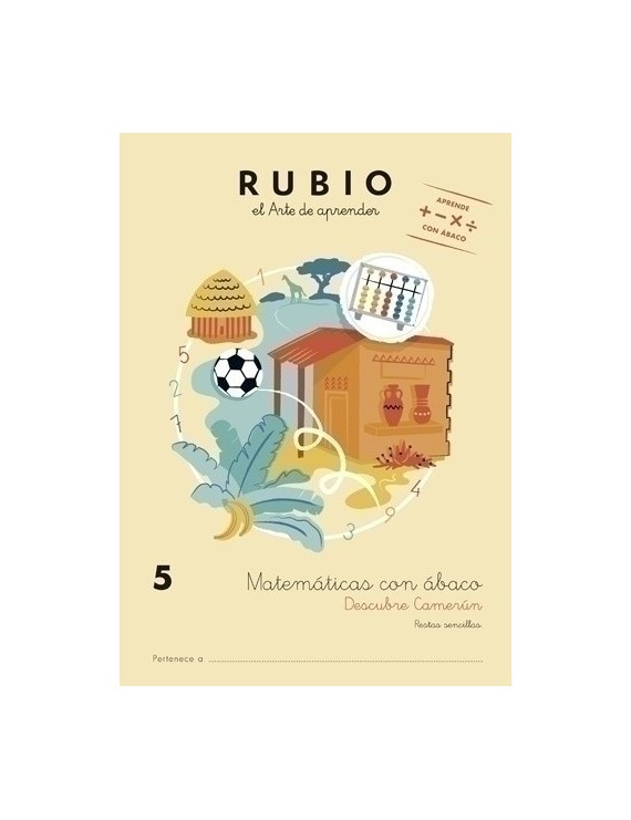 Cuaderno Rubio A4 Matematicas Abaco 5