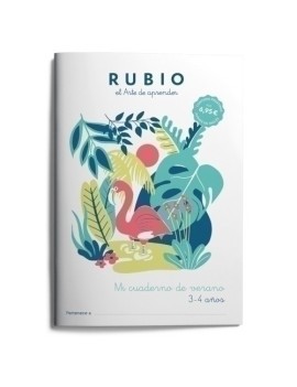 Cuaderno Rubio A4 Verano 3-4