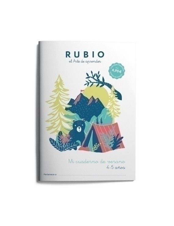 Cuaderno Rubio A4 Verano 4-5