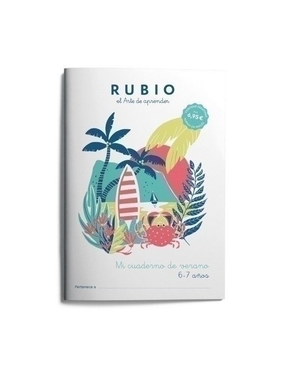 Cuaderno Rubio A4 Verano 6-7