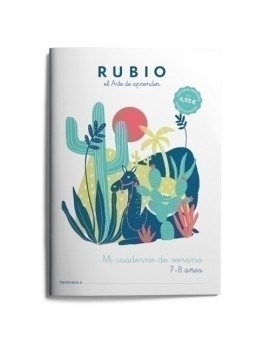 Cuaderno Rubio A4 Verano 7-8