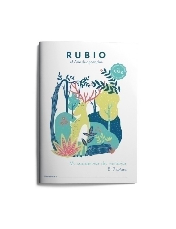 Cuaderno Rubio A4 Verano 8-9