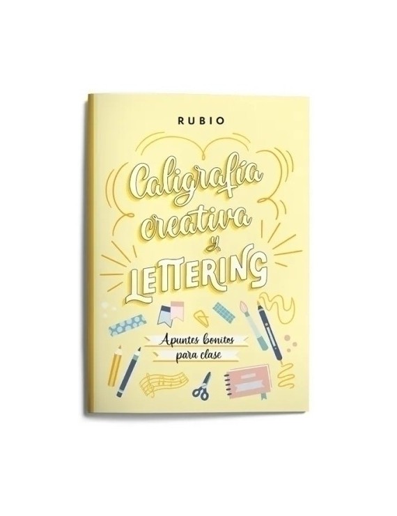 Cuaderno Rubio Lettering Apuntes Clase