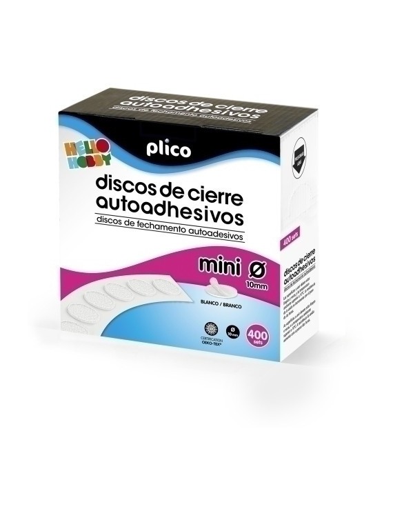 Discos Cierre Adhe.Plico 10 Ø 400 Blanco