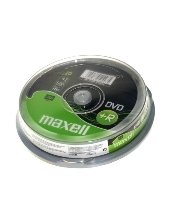 Dvd+R Maxell 4,7Gb 16X Spindle De 10