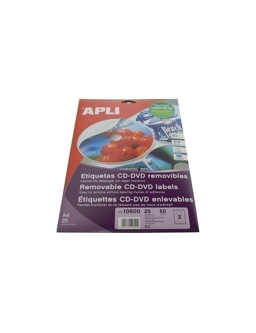 Etiq.Imp.Apli 10600 25H A4 Cd.Remø117X18