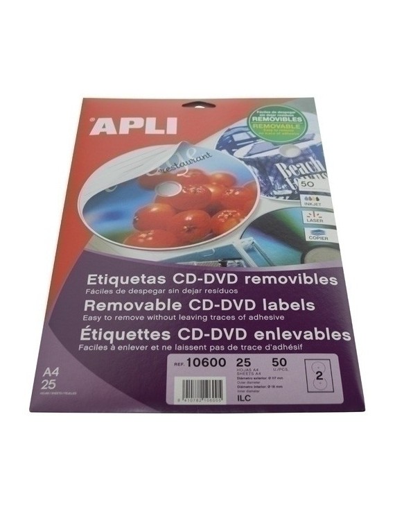 Etiq.Imp.Apli 10600 25H A4 Cd.Remø117X18