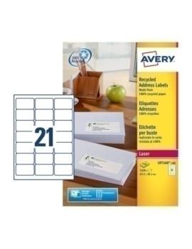 Etiq.Imp.Avery Lr7160 15H 63,5X38,1