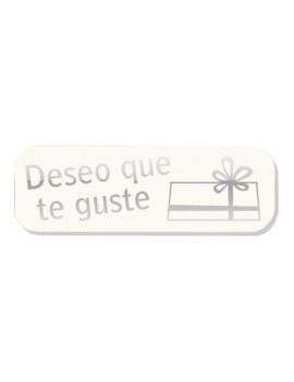 Etiq.Reg. R.250 Deseo Que Te Guste Blanc