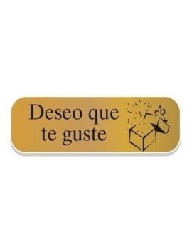 Etiq.Reg. R.250 Deseo Que Te Guste Oro