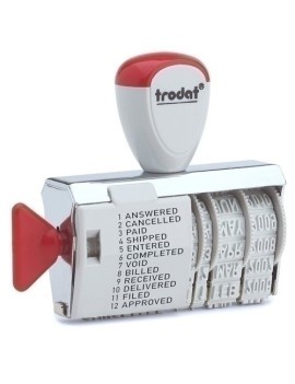 Fechador Manual Trodat 1117 4 Mm Fc 12Tx