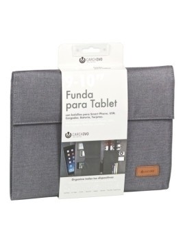 Funda Tablet Carch.Venture 10" Gris