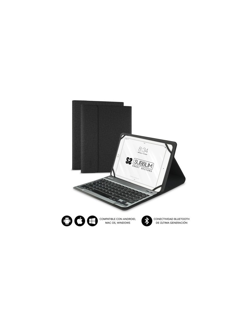 Funda Tablet Subblim Pro Bt 10,1" Negro