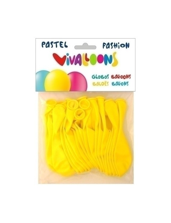 Globo Fashion Pastel Amarillo Bolsa 20