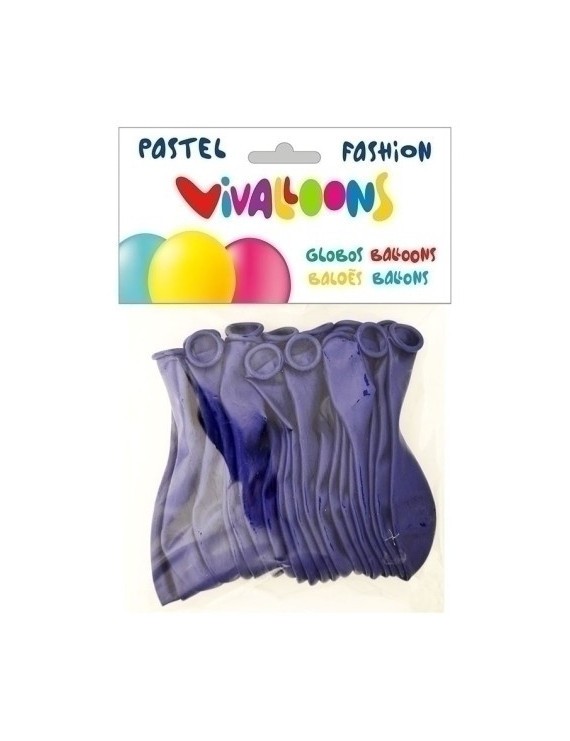 Globo Fashion Pastel Azul Marino B. 20