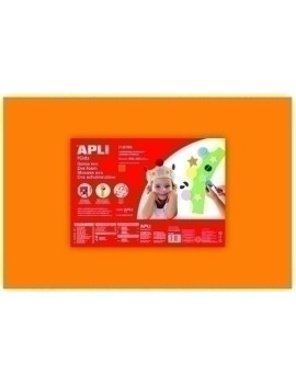 Goma Eva Apli 40X60 Naranja P/5