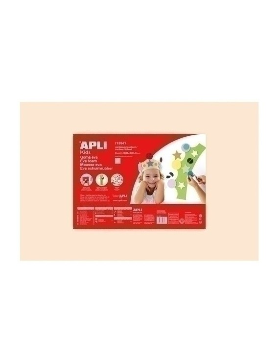 Goma Eva Apli 40X60 Piel Claro P/5