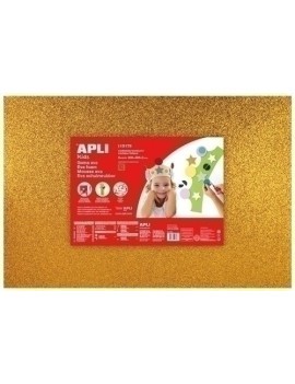 Goma Eva Apli 40X60 Purpur. Oro P/3