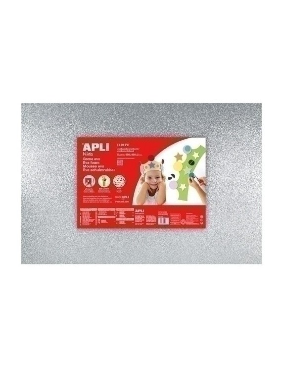 Goma Eva Apli 40X60 Purpur. Pla P/3