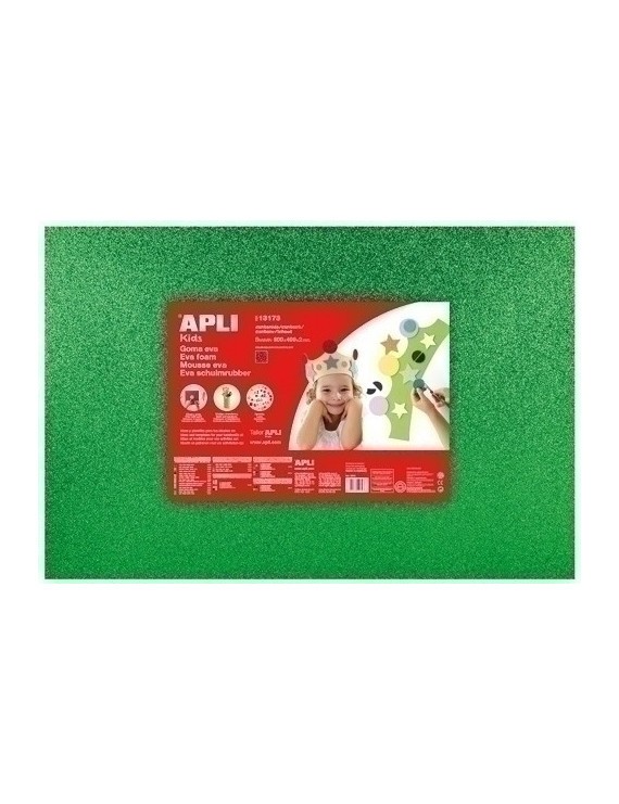 Goma Eva Apli 40X60 Purpur. Ver P/3