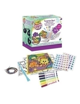 Juego Crayola Glitter Dots Caja Sorpresa