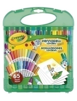 Juego Crayola Maletin Rotuladores Lavabl