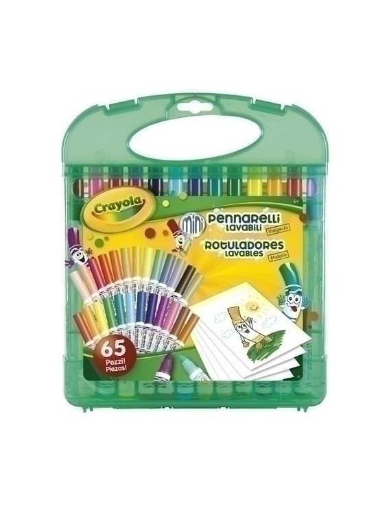 Juego Crayola Maletin Rotuladores Lavabl