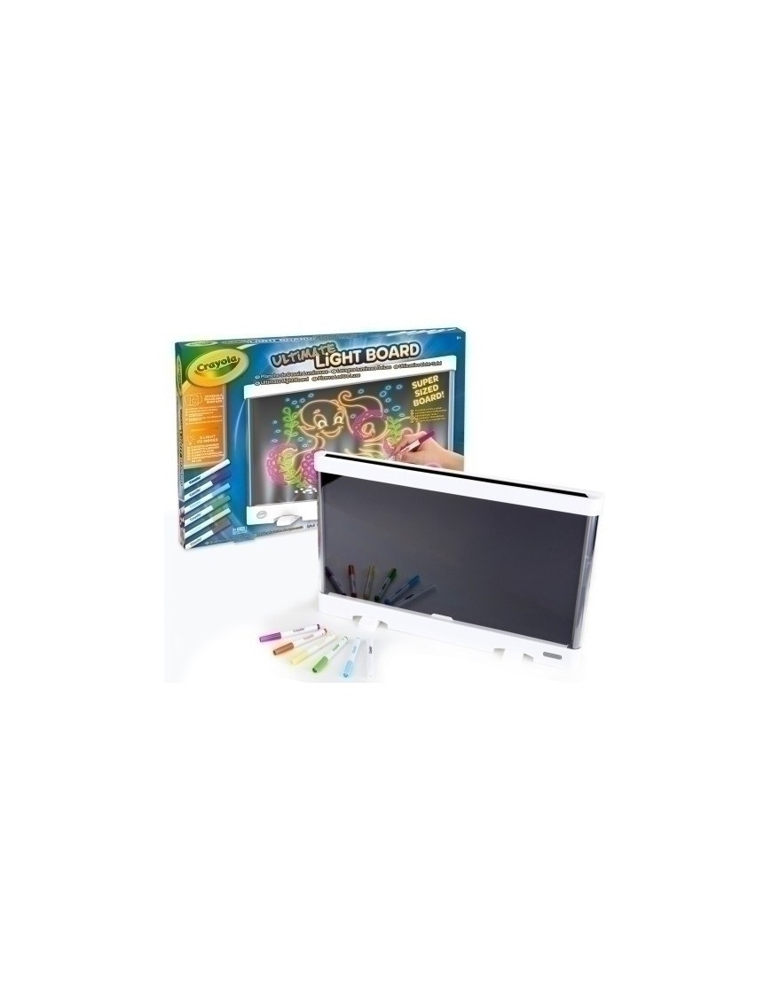 Juego Crayola Pizarra Led De Luxe