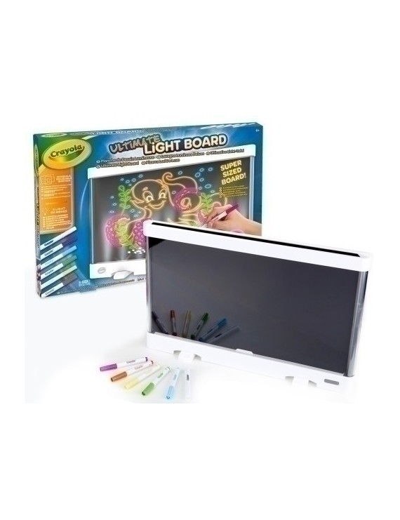 Juego Crayola Pizarra Led De Luxe