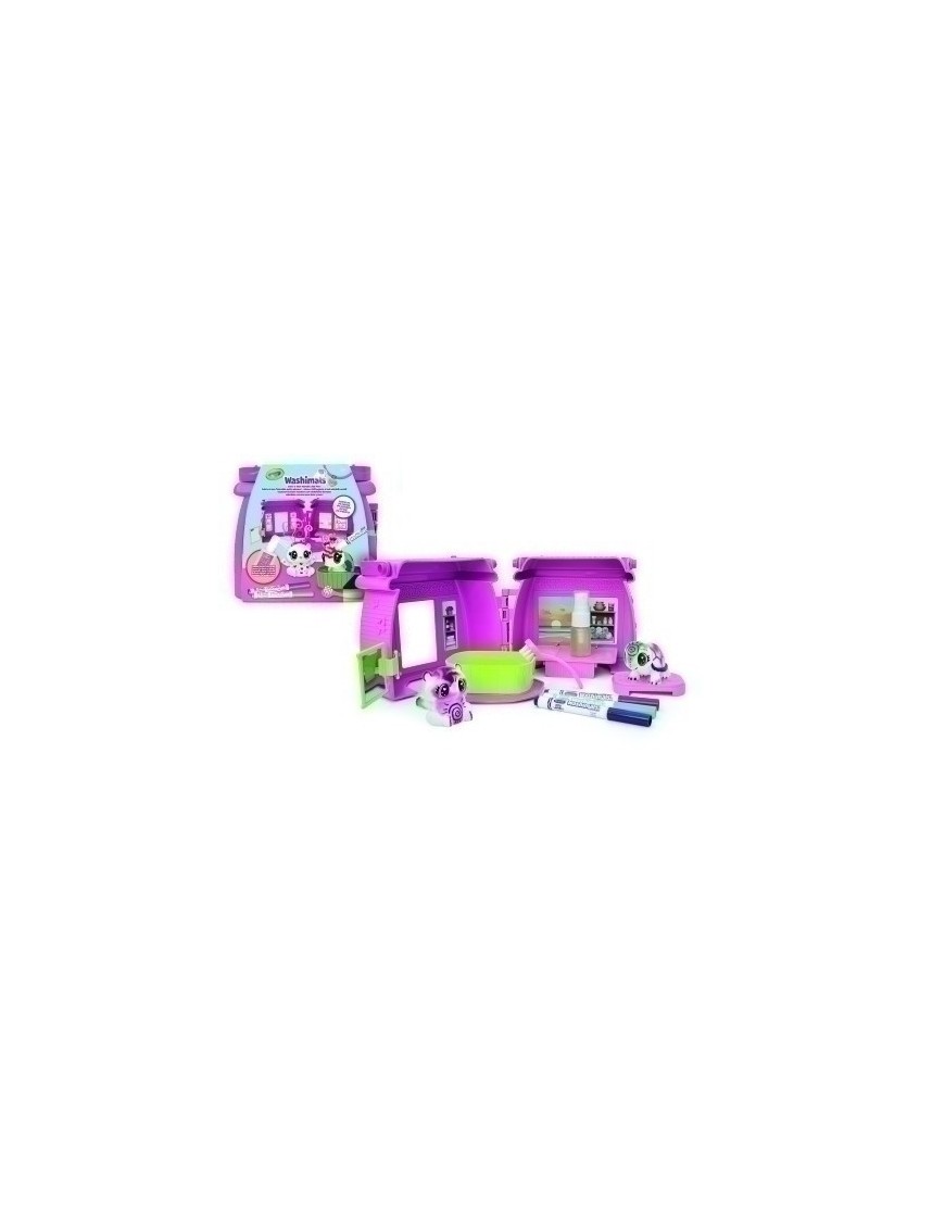 Juego Crayola Washimals Spa Perfumado