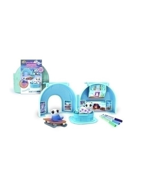 Juego Crayola Washimals Polar - Iglu