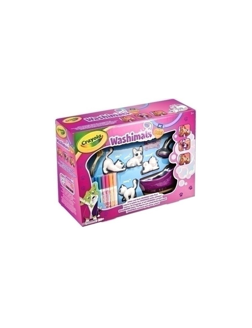 Juego Crayola Washimals Set Nueva Bañera