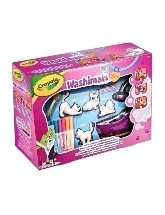 Juego Crayola Washimals Set Nueva Bañera