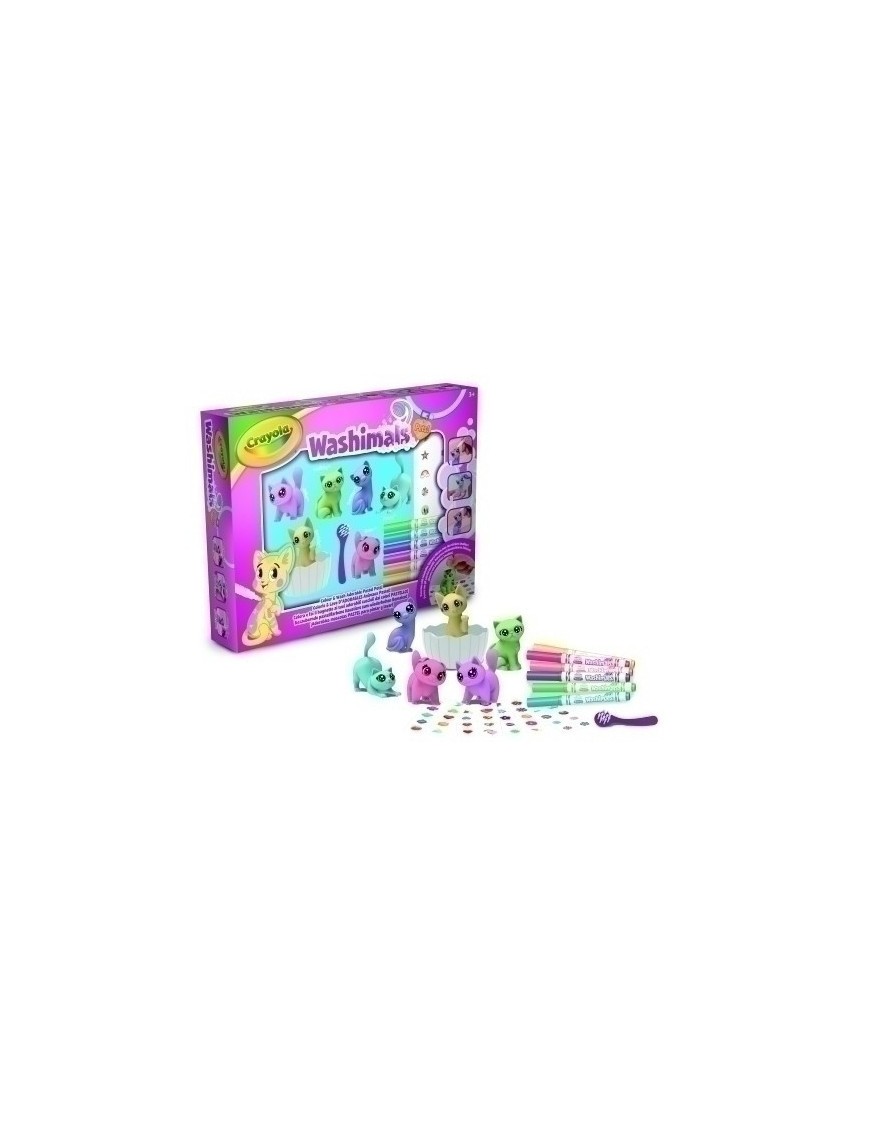 Juego Crayola Washimals Set Nueva Bañera