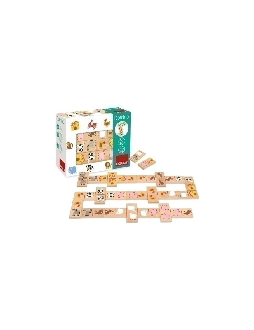 Juego Domino Goula Granja 28 Piezas