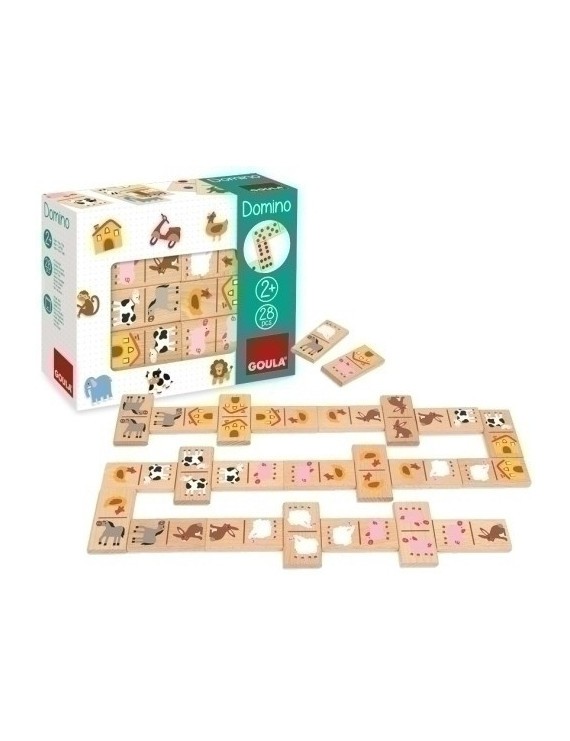 Juego Domino Goula Granja 28 Piezas