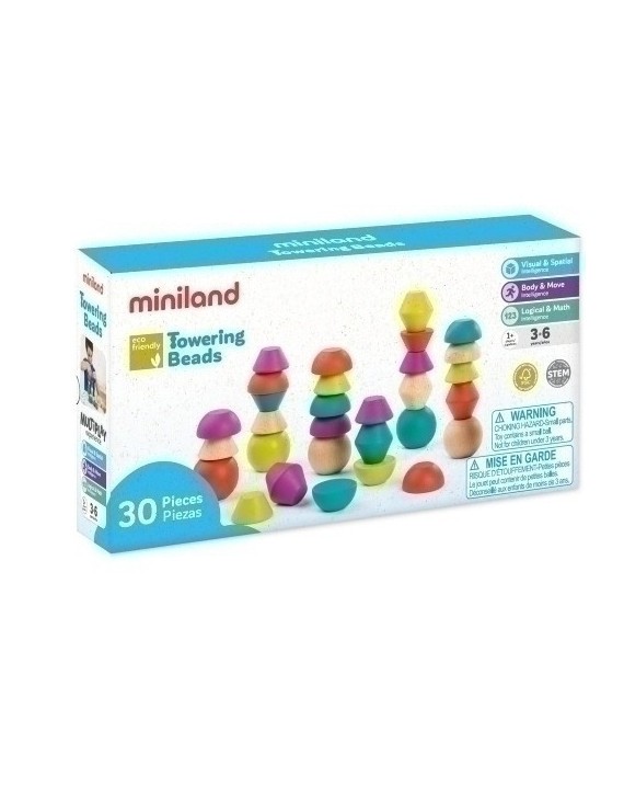 Juego Ed.Miniland Towering Beads